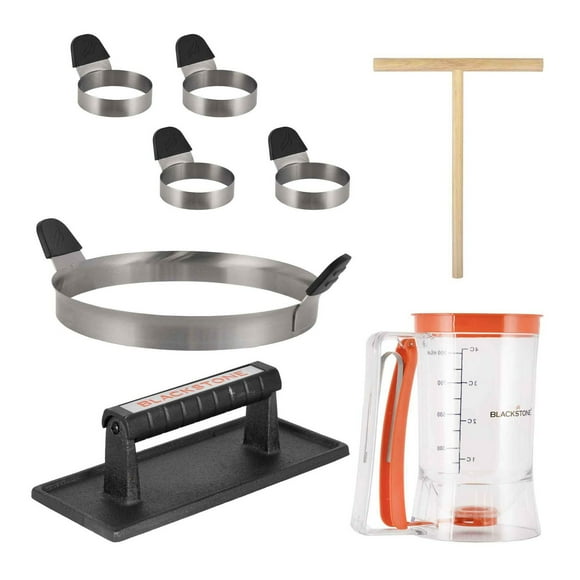 Kit de petit-déjeuner Blackstone, série culinaire, 8 pièces
