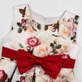 thumbnail image 4 of HomeGardon Flower Girl Dress,Toddler Dress for Girls,Floral Gown Dresses Girls Sleeveless Cotton Printed Dresses,5Y-14Y, 4 of 6