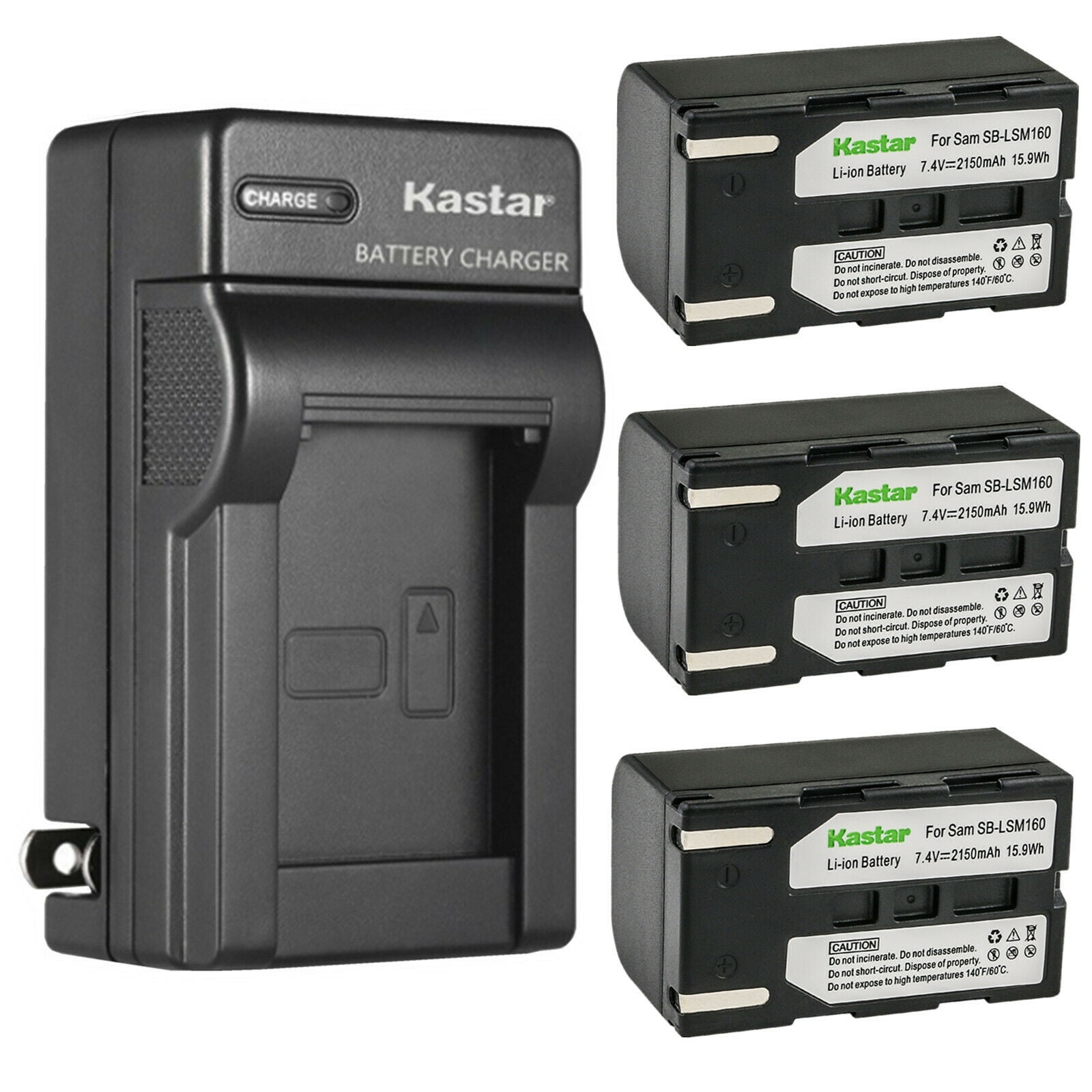 Kastar 2-Pack NP-FV100 Battery and AC Wall Charger