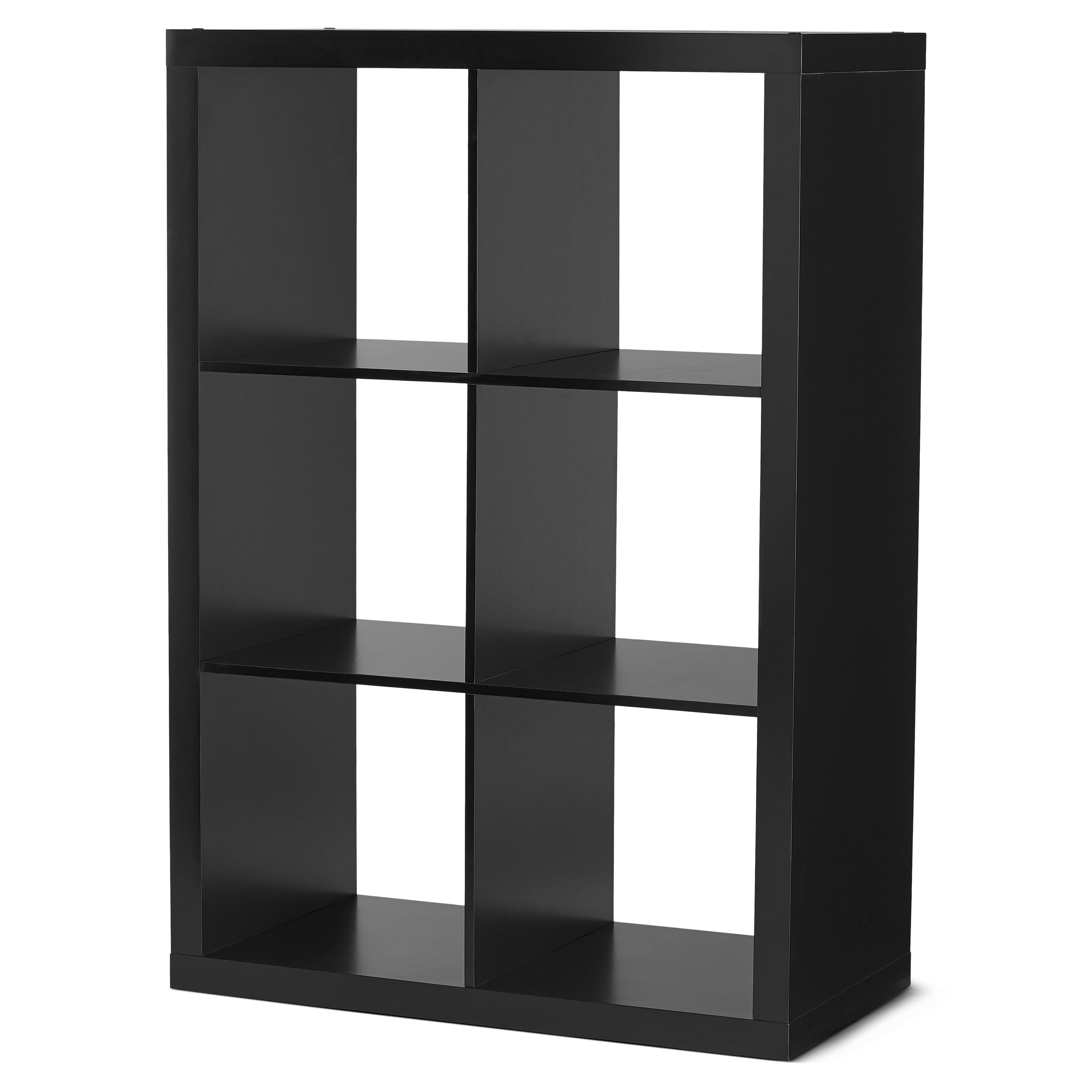 White FREE SHIPPING 6 Cube Bookcase Bookshelf Open Storage Shelves Organizer 