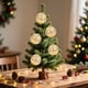 thumbnail image 1 of Adorno Navideño Colgante: Bola de Plástico con Polvo, Bola Pintada, Adorno para Árbol de Navidad, Bola Hueca | Juego de Bolas de Plástico Multicolor 29,5 X 79 X 10 Cm / 11,6 X 7,6 X 3,9 Pulgadas | 1, 1 of 6