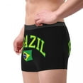 thumbnail image 5 of Brazil Flag Underwear Men Breathbale Brazilian Boxer Briefs Shorts Panties Soft Underpants For Homme, 5 of 7