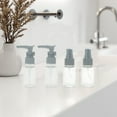 thumbnail image 5 of Unique Bargains Travel Container Set 4Pcs Black, 5 of 5