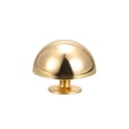 thumbnail image 4 of Unique Bargains Clous en Cuir à Tête Ronde Creuse avec Rivets à Vis 15x7,5 mm Ton Or, Lot de 10, 4 of 5