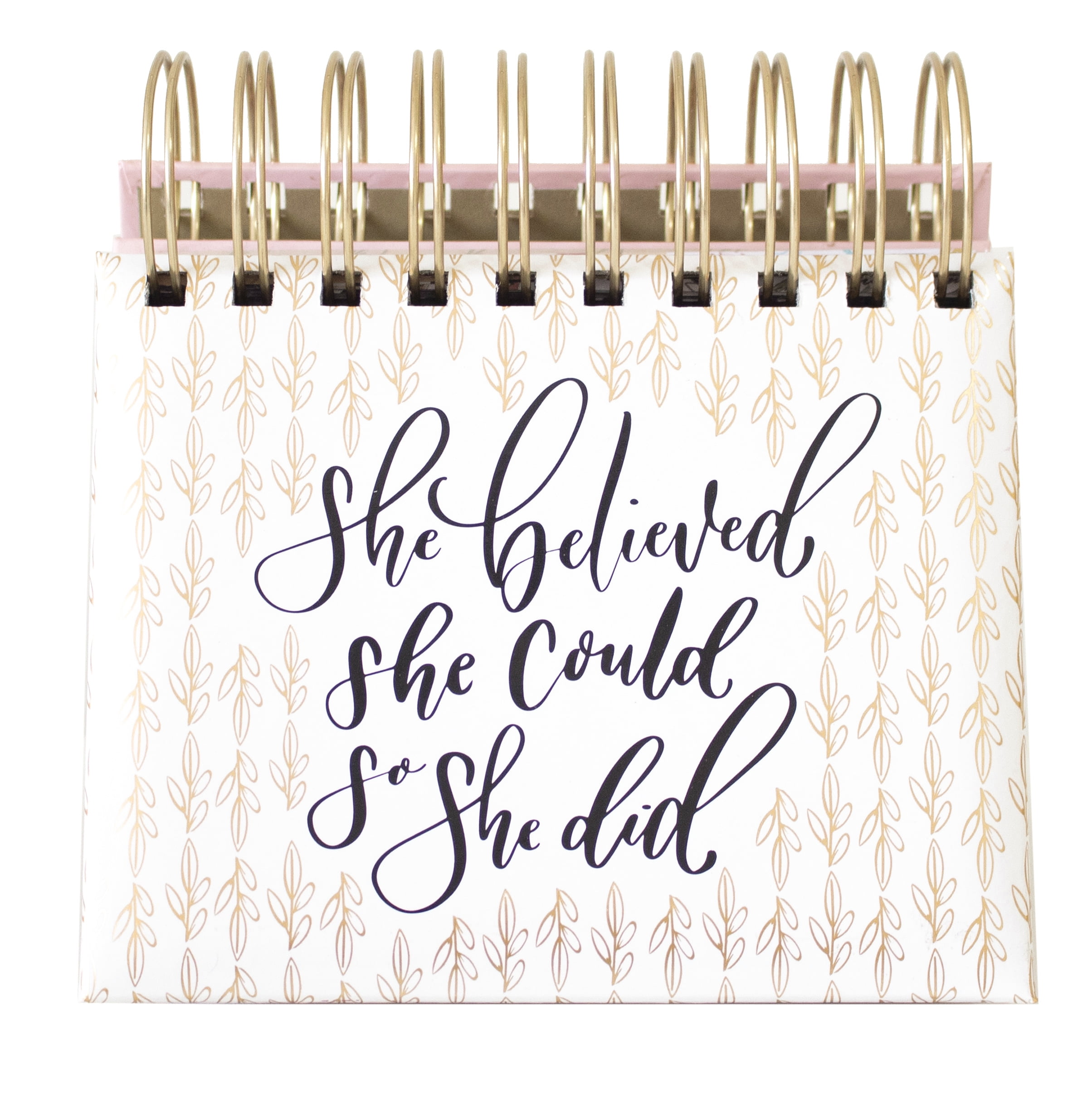 bloom daily planners Inspirational Perpetual Desk Easel, Writefully His