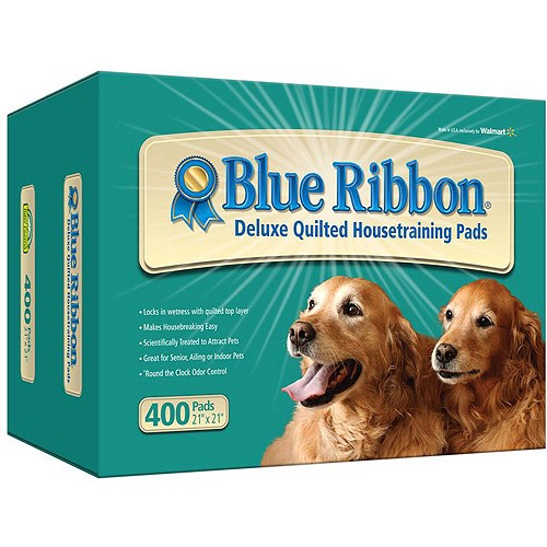 Blue Ribbon Deluxe Pet House Training Pads, 200Count