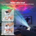 thumbnail image 4 of Lámpara Proyector Astronauta ZHAO con Nebulosa y Control Remoto para Dormitorio, 4 of 5