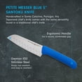 thumbnail image 2 of Cuchillo Santoku Messermeister Petite Messer 5" Azul, 2 of 6