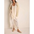 thumbnail image 4 of White Sleeveless Lace-Trimmed Tunic Dress With High-Low Hem And Relaxed Fit, 4 of 5