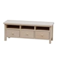 thumbnail image 2 of Soporte de TV de madera moderno para casa de muñecas, Mini mueble de TV con cajón sin pintar, accesorio de decoración para casa de muñecas, juguete, Baoblaze gabinete de casa de muñecas, 2 of 6