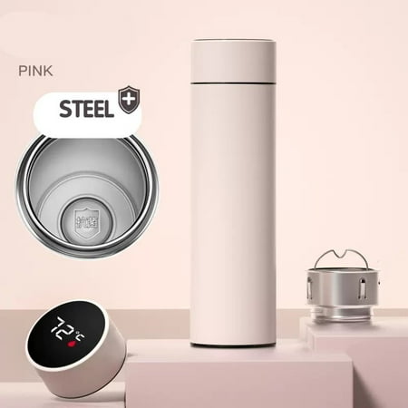 

Intelligent Insulated Thermos Cup Portable Large Capacity Water Cup LED Touch Display Temperature Coffee Tea Cup Water Bottles
