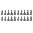 thumbnail image 2 of Belt Screws, Copper Rivets Glossy Appearance  For Crafting Projects Gray, 2 of 8