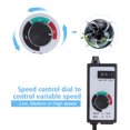 thumbnail image 4 of Controlador de velocidad variable ideal para extractores hidropónicos en línea para ventiladores de conductos de 120 V y 15 A, 4 of 8