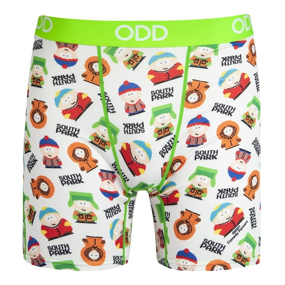 ODD SOX, Funny Men's Boxer Briefs Underwear, South Park 8 Bit Novelty Print