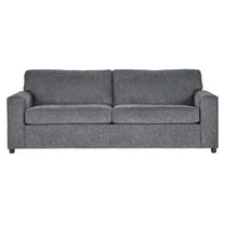 New Classic Furniture Kylo Polyester Fabric 3-Seater Sofa in Ash Gray