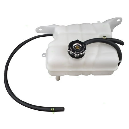 BROCK Coolant Overflow Expansion Recovery Tank Reservoir Bottle with Cap Replacement for 02-06 Jeep Liberty 3.7L SUV 52079788AE
