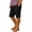 Black, variant on Kids Girls Solid Color Linen Shorts Knee Length Preppy Style Casual Loose Fit Adjustable Waist Beach Bottoms for Summer Wear Black 12 Years-13 Years