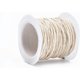 thumbnail image 2 of 10,93 yardas de cordones de algodón encerado, hilo encerado para abalorios, hilo redondo para joyería, abalorios, manualidades, costura, rollo de hilo, 2 of 4