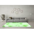 thumbnail image 3 of Ahgly Company Indoor Rectangle Abstract Green Modern Area Rugs, 5' x 8', 3 of 4