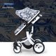 thumbnail image 1 of New Baby stroller can sit and lie high landscape baby children light folding newborn 0-3 years old stroller  bassinet stroller ShopWise Round, 1 of 19