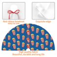 thumbnail image 4 of Yiaed Cute Popcorn Print Christmas Tree Skirt , Tree SkirtsTree Mat for Christmas Winter Holiday Indoor Decorations-48", 4 of 7