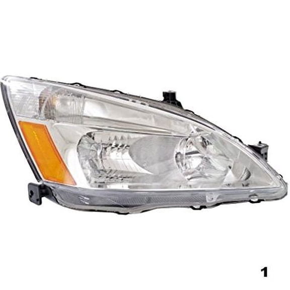 03-07 Ho Accord Right Passenger Combination Headlamp Assembly