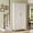 1pc-White-71"H, variant on NadooLite White Metal Storage Cabinet with Adjustable Shelves, 2 Doors, Multi-Use Organizers and Storage Garage,Dining,Bath,Laundry,Pantry, 32"H