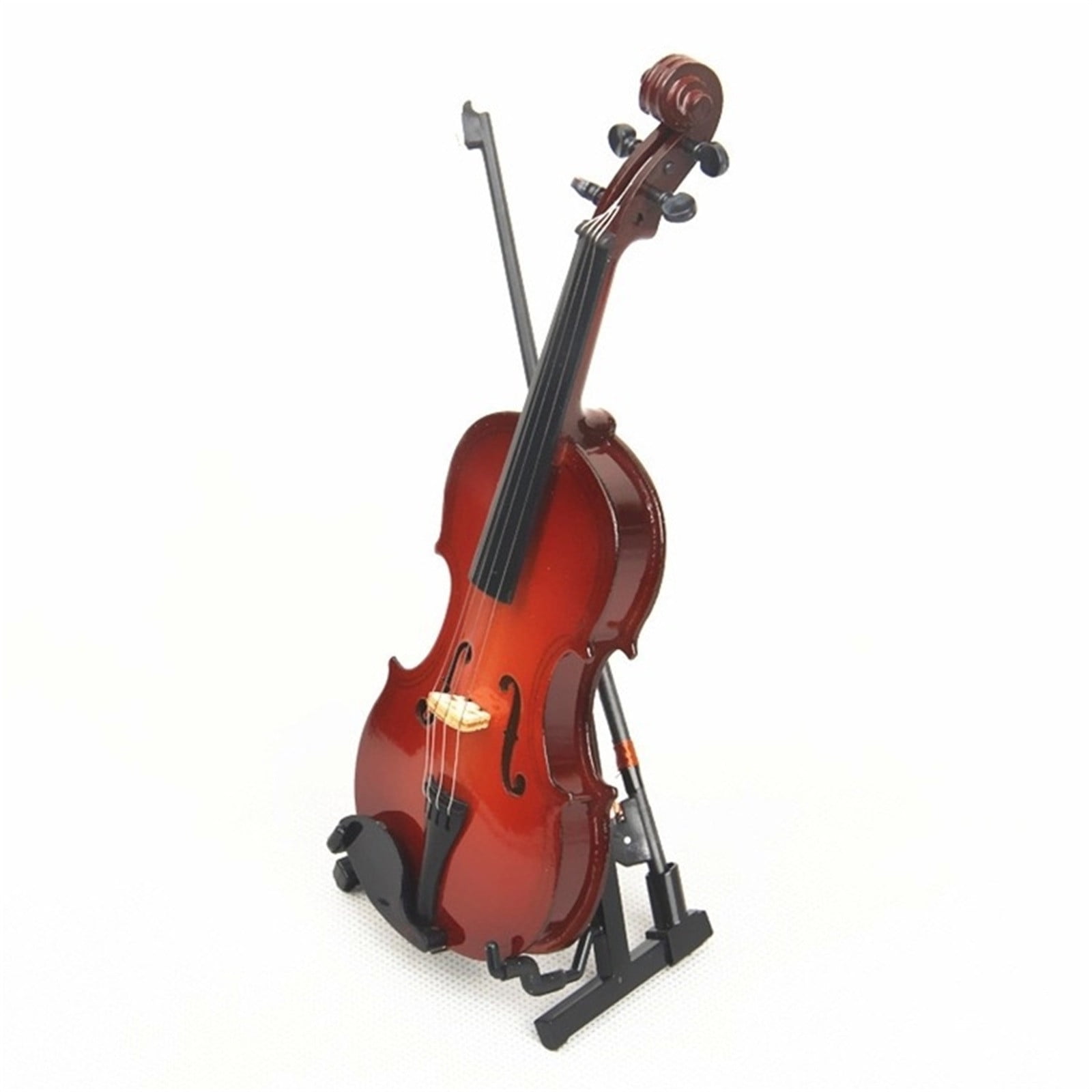 100Fens Mini Musical Instrument Violin Model Ornaments Musical Instrument Model Music Training School Teacher Graduation Gift
