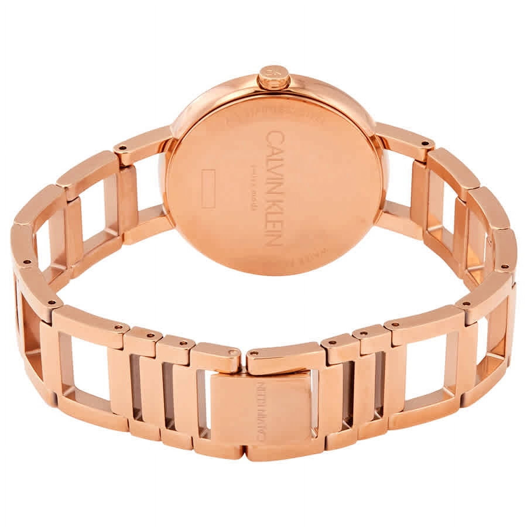 Calvin klein ladies watches rose gold sale