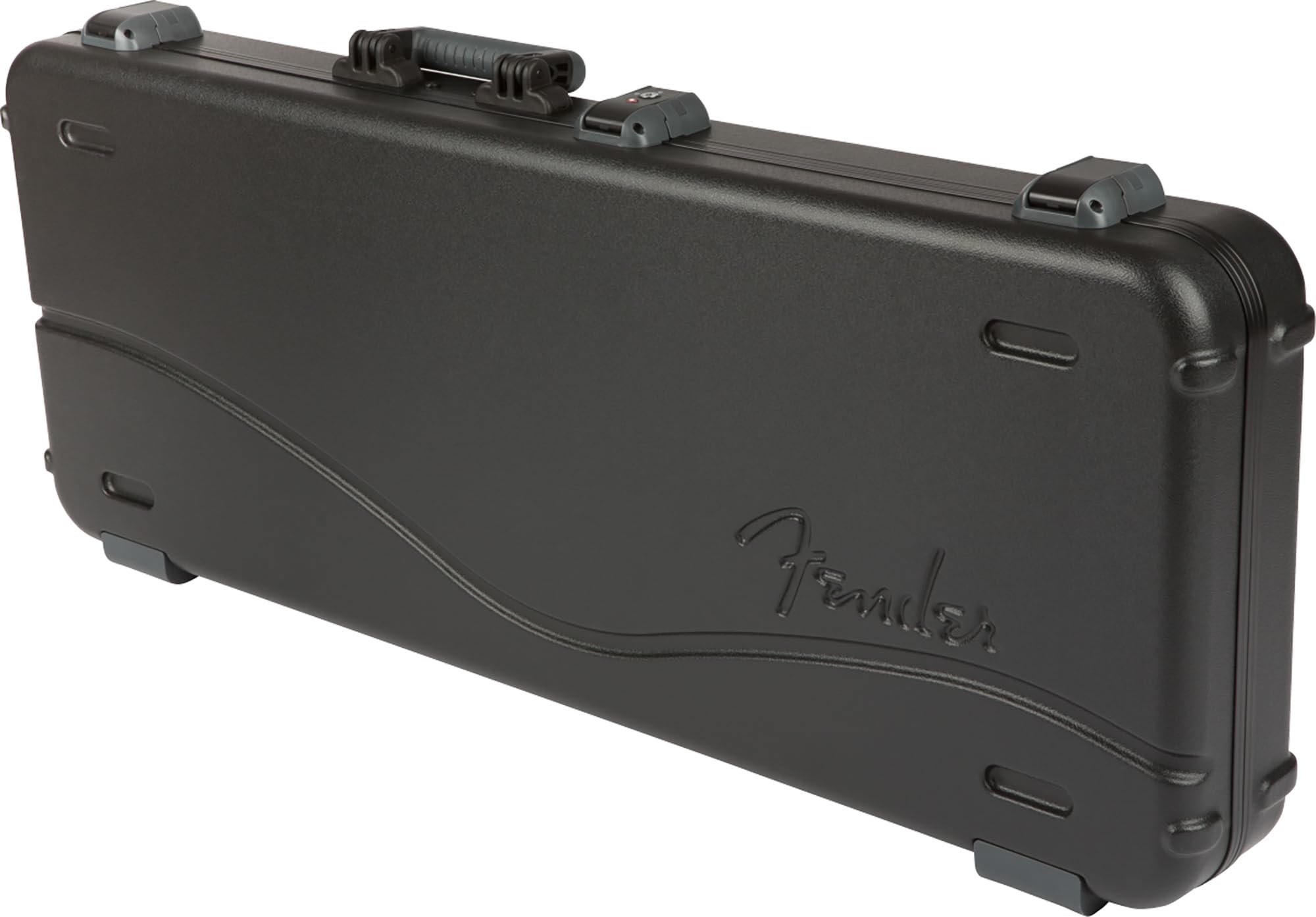 Fender Deluxe Molded Stratocaster-Telecaster Case - Black w/ Strap