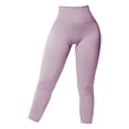 thumbnail image 3 of YOZGXEG Yoga Pants Women Knitted Thread V Waist Yoga Pants High Elastic Sports Running Fitness Pants Multicolor S-Xl, 3 of 5