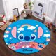 thumbnail image 1 of Alfombra de dibujos animados de Disney Kawaii Stitch, alfombras para sala de estar, dormitorio, habitación de niños, guardería, decoración del hogar, alfombra antideslizante, 1 of 1