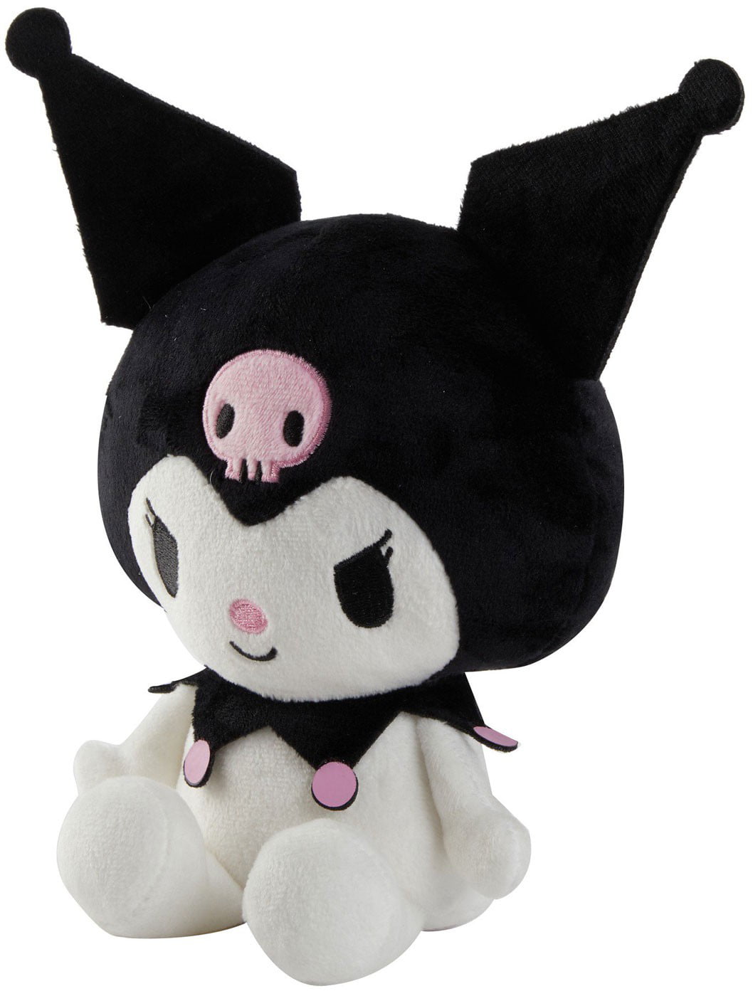 NEW Hello Kitty 9.5” Black White Gray Retro Soft Plush 