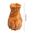 thumbnail image 3 of Dvumao Twisted Stump-Shaped Vase Tabletop Home Decor Holiday Decorations Entryway Decor, 3 of 7