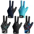 thumbnail image 5 of 1Pc Single Snooker Billiard Cue Glove Left Hand Pool Three Finger Open Glove C M, 5 of 8