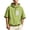 D1-Green924, variant on Puliio Men's Patch Pocket Zip Up Hoodie Oversized Short Sleeve Hooded Jackets Daily Casual Sweatshirts