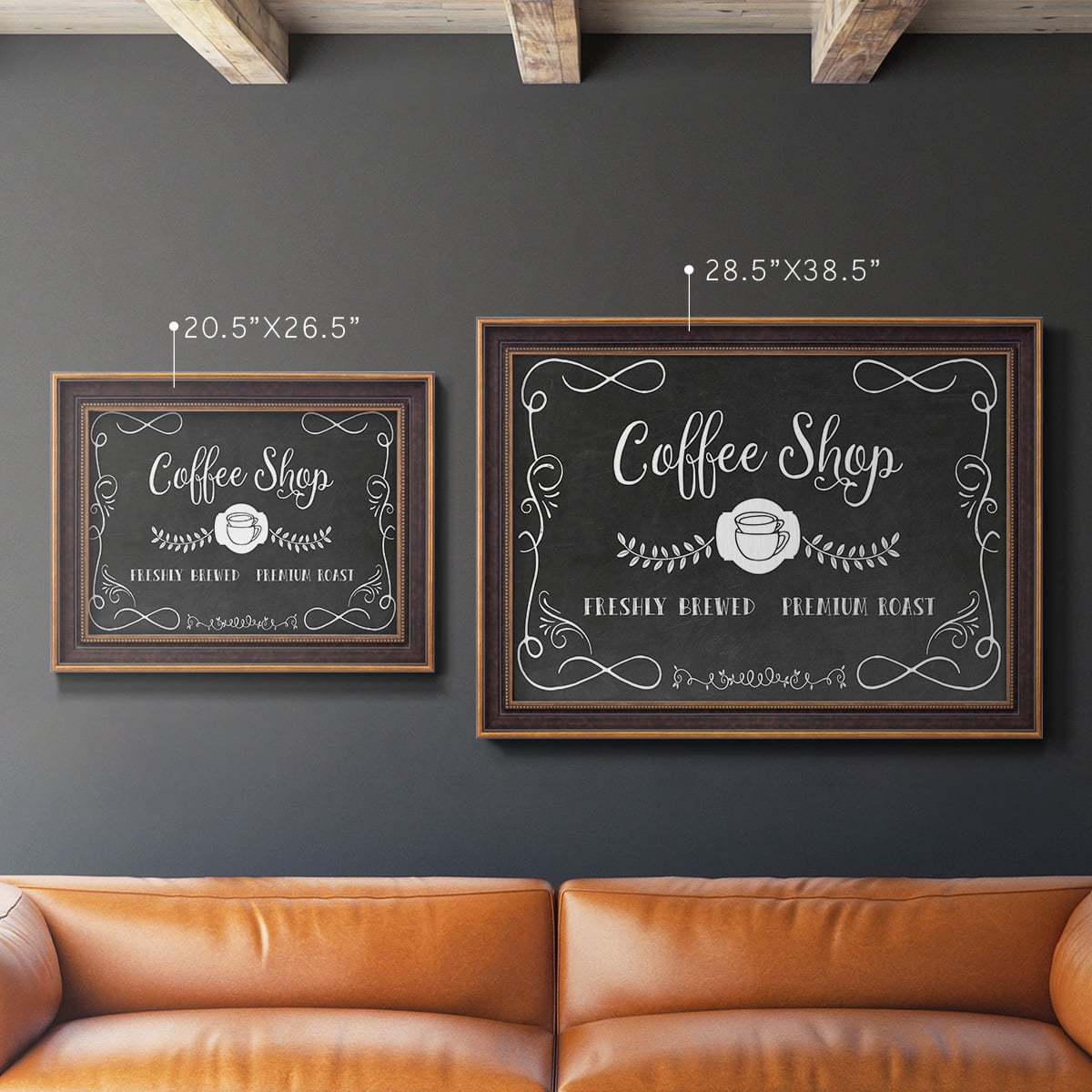 Coffee Shop Premium Framed Canvas- Ready to Hang