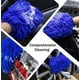 thumbnail image 5 of Car Wash Mitt Chenille Microfiber Super Absorbent, Premium Car Washing Gloves for Cleaning Cars, Trucks, Motorcycles (Light Blue 2 Pcs), 5 of 5