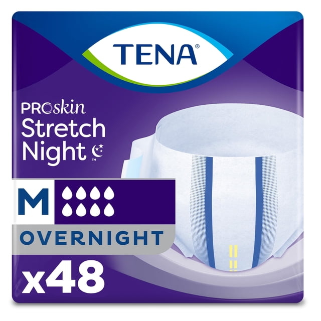 Ropa interior para incontinencia TENA ProSkin Overnight M 48 unidades