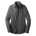thumbnail image 5 of Port Authority Women's Crosshatch Easy Care Shirt L640, 5 of 6