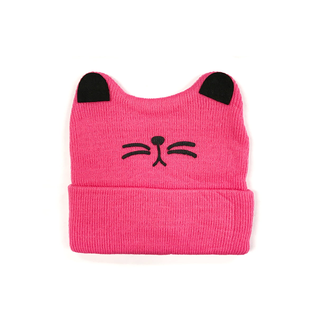 Pac-Man Smile Unisex Children Warm Cute Winter Knit Hat Girls Boys Beanie Skull Cap 