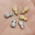 thumbnail image 4 of 40PCS, colgante de piña de acero inoxidable, etiqueta colgante hidráulica, accesorio colgante DIY, accesorio hecho a mano, 4 of 4