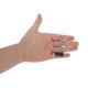 thumbnail image 4 of Ofertas Únicas 1 Pc Encantadores de Bolso de Cereza Elegantes Llavero Accesorios de Bolsa Tono Plateado Negro, 4 of 5