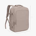 thumbnail image 3 of Commuter Travel Backpack – Hynes Eagle – Khaki, 3 of 11