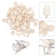 thumbnail image 2 of Accesorio para herramienta rotativa de rueda de pulido de lana Ruedas pulidoras Kit de fieltro Conjunto blanco, 2 of 6