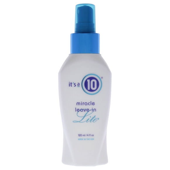 Miracle Leave-In Lite de Its A 10 para unisex - Spray de 4 oz Its A 10 Its A 10
