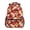 Cartoon Foxes, variant on School Backpack Lightweight Multipocket College High Middle Student Bag 15L Vintage Flowers and Vines