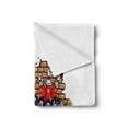 thumbnail image 2 of Youth Soft Flannel Fleece Blanket, Urban World Street Life Graffiti Art Spraycan Characters and Drippy Blotchy Letters, Cozy Plush for Indoor and Outdoor Use, 60" x 80", Multicolor, by Ambesonne, 2 of 5
