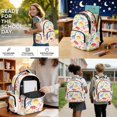 thumbnail image 2 of Kuiaobaty Dinosaur Bone Print Backpack and Pencil Case Set for Girls Boys Large Capacity Bookbags and Water Bottle Holder Roomy Casual Backpack and Lunch Bag Set for School, 2 of 7