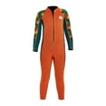 thumbnail image 3 of Trajes completos de neopreno DYNWAVEMX Trajes de baño de buceo Naranja L, 3 of 7